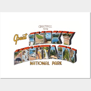 Greetings from Smoky Mountains National Park Posters and Art